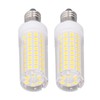2 PCS LED Corn Bulb 102 LEDs 10W Dimmable Natural