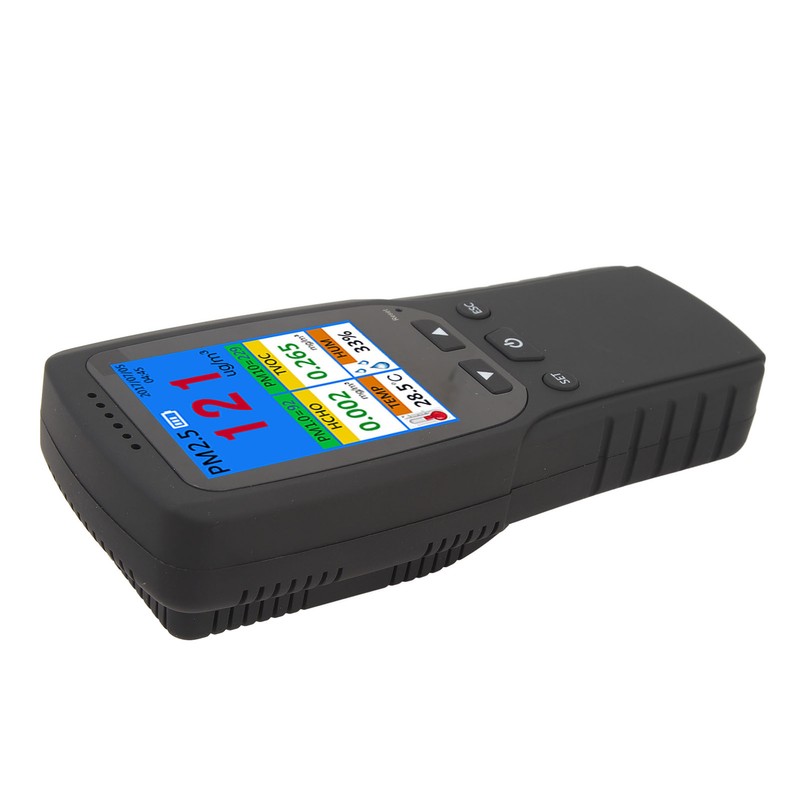 Air Quality Monitor 2.8inch LCD Screen PM2.5 1.0 10 HCHO