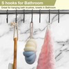 ESFUN 30 Pack Heavy Duty S Hooks for Hanging, Black