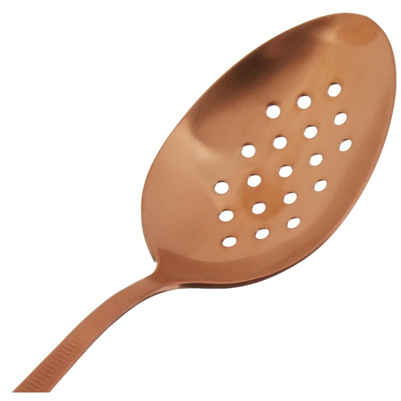 Mercer Culinary M35160RG 18-8 Stainless Steel Plating Spoon, 9 inch,