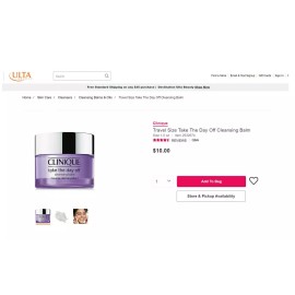 Clinique Take The Day Off Cleansing Balm - 3 oz. TOTAL