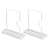 Acrylic Fishing Pole Wall Mount Bracket Stable Support Adjustable Acrylic