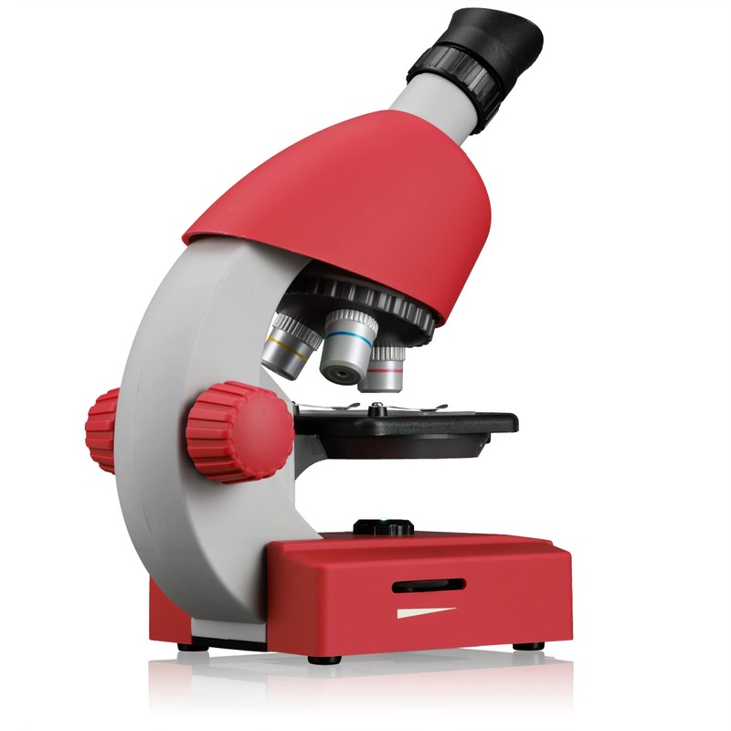Bresser Junior Microscope 40-640x - Red
