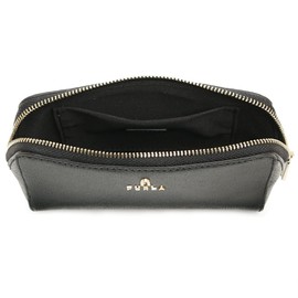 Furla WE00449 ARE000 Camellia M Cosmetic Pouch, Women's, Size M, Camelia M, (5) NERO (O6000)