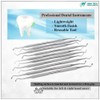 10 Pcs Dental Excavators Double Ended Spoons Stainless Steel Restorative