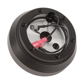 Steering Wheel Short Hub Adapter, Aluminium Universal 6 Hole Hub Adapter Kit, Steering Wheel Short Hub Adapter Kit for 240SX (No Hicas) S13 S14 1989-1998,steering wheel