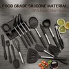 LeMuna Silicone Kitchen Utinsels Sets Heat Resistant Kitchen Utensils Set,