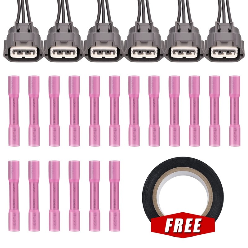 Performance Master Set of 6 Ignition Coils Pack & Pigtail