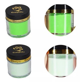 Evelynxie 12 Polvo Acrilico, Inmersion, Escultura,  Para Uñas Manicure