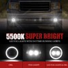 BUNKER INDUST LED Fog Light with Daytime Running Lights for