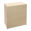 Flhonudi Cube Storage Bookshelf Wooden Storage Open Bookshelf, Multipurpose Display