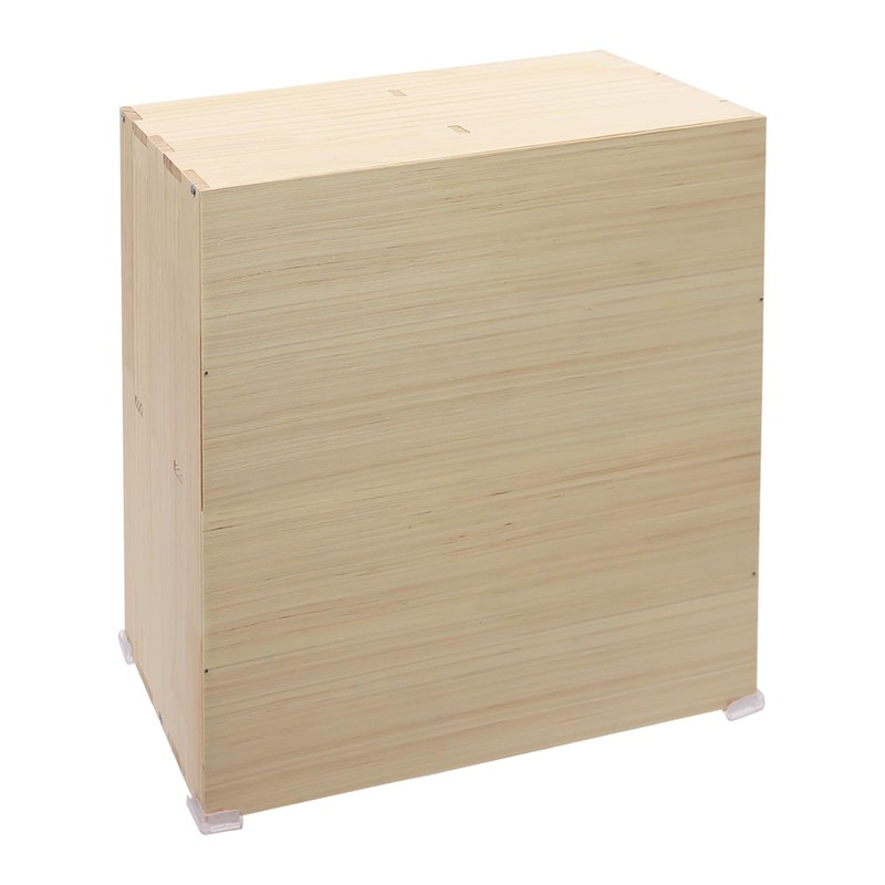 Flhonudi Cube Storage Bookshelf Wooden Storage Open Bookshelf, Multipurpose Display