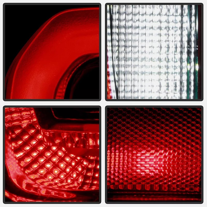 ATOMTEC Tail Lights Assembly Fit For 2019-2024 GMC Sierra 1500/2500HD/3500HD