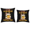 Taco cat Throw Pillow