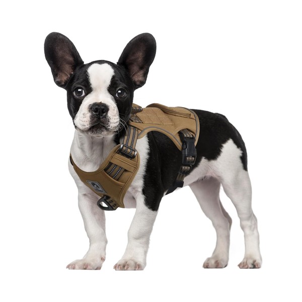 FEimaX Tactical Dog Harness No Pull Chest Harness for Small