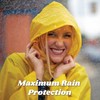 Totes Reusable, Compact & Travel-Friendly, Pullover Hood, Easy Snap, Lightweight,