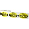 Fully Cooked Grocery Store Food Labels 1.25 x 2 Inch