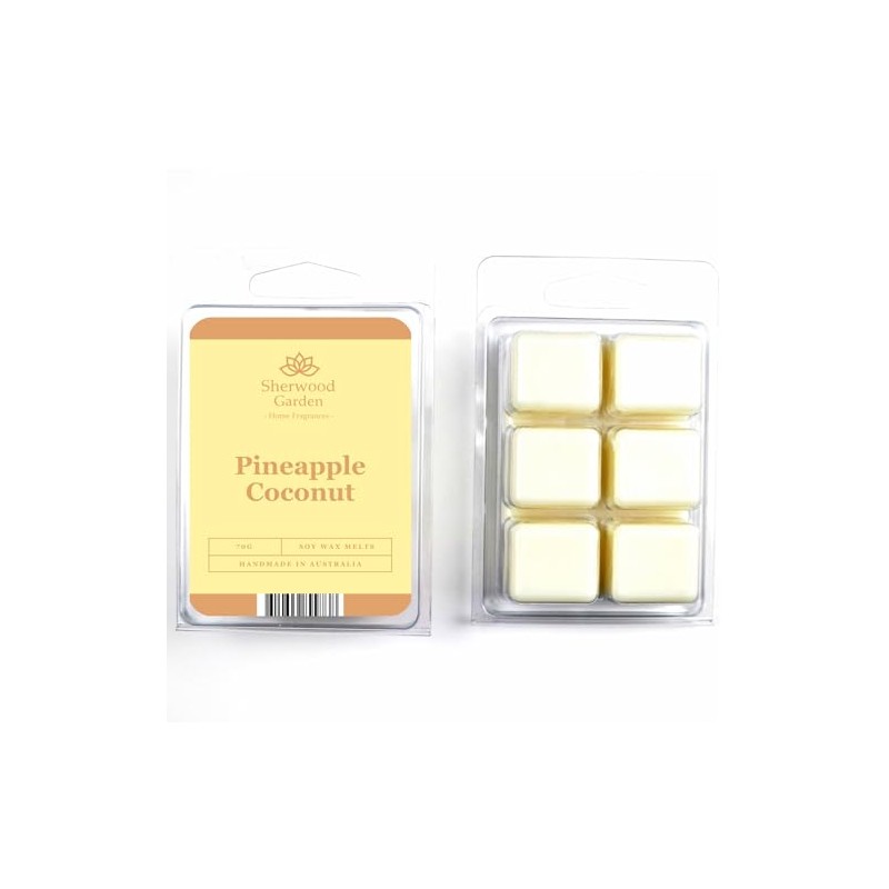 Sherwood Garden Home Fragrances Pineapple Coconut Soy Wax Melts 70