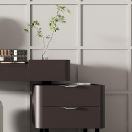 Sunlithor Edge Finger Pulls for Cabinet Kitchen Drawer knobs Low Profile Door Dresser Bathroom Long Cupboard Cabinet Pulls Handles Aluminum 10 Pack Brushed Nickel 6" Easy Installation