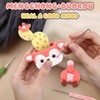Needle Felting Kit, Wool Felting Doll Making Needle Felting Kit,