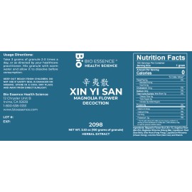 Bio Essence Health Sicecce 2098 Xin Yi San/Magnolia Flower Decoction 100g
