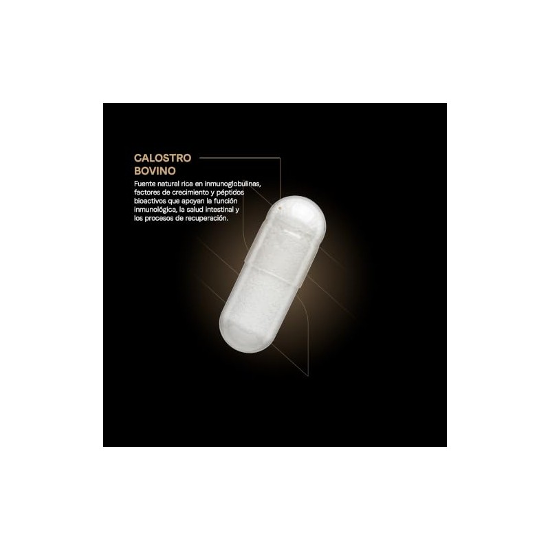 Bovine Colostrum 1000 mg | Calostro Bovino con Inmunoglobulinas Naturales