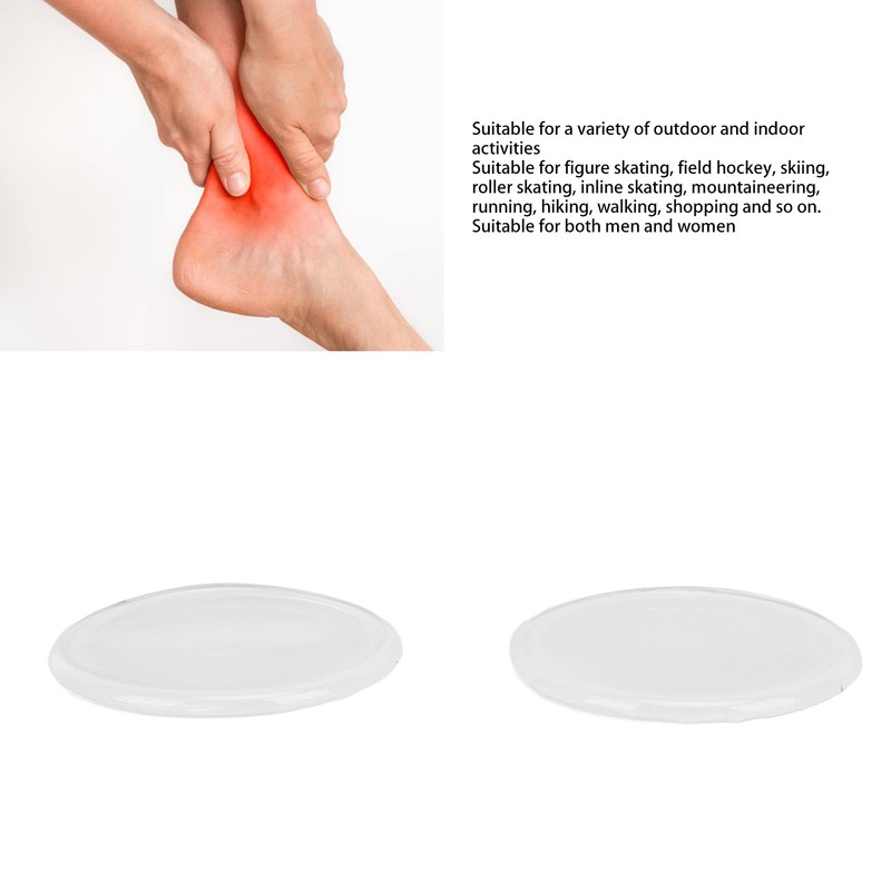 2pcs Ankle Knee Joint Gel Pads Anti Friction Anti Skin