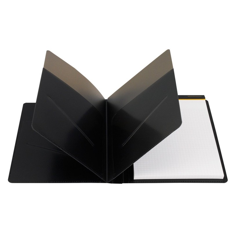 Maruman Mnemosyne Notepad and Holder, blk