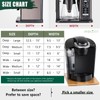ANBOXIT Bamboo Appliance Slider, Sliding Tray for Coffee Maker, Kitchen