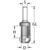 ENT WS 52321 Tenon Cutter with Self-Ejecting Spigot 19 x