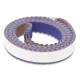 Red Label Abrasives 2 X 72 Inch 220 Grit Scalloped Aluminum Oxide Sanding Belts, 3 Pack