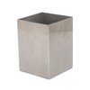 Pencil Cup 304 Stainless Steel Pencil Holder Thicken Durable Rectangular
