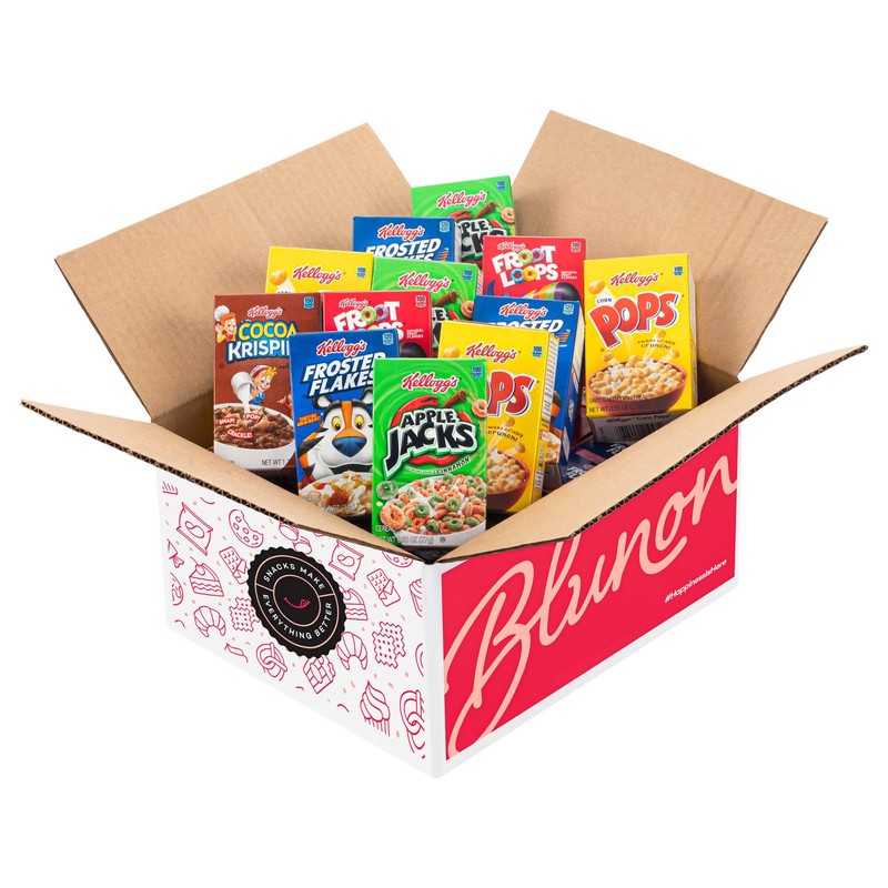 Mini Cereal Boxes Variety Pack - Single Serve Breakfast Cereal