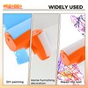 Mgoodoo Refillable Portable Wall Paint Roller Kit,500ml Empty Paint Dabbers