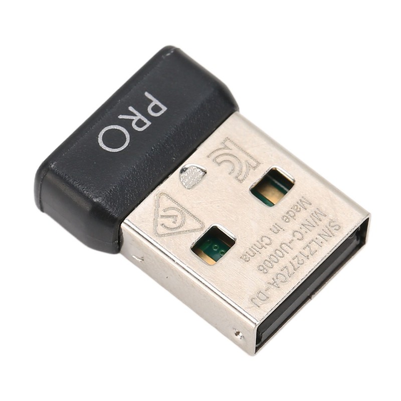 USB Mouse Receiver Wireless 2.4G Easy Replaceable ABS Portable Mini