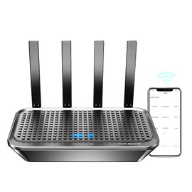 AC2100 WiFi Router - 4 Gigabit LAN Ports, 60 Devices, 2100Mbps Speed, 3000Sq.Ft Range, MU-MIMO, Parental Control for Gaming & Home Use