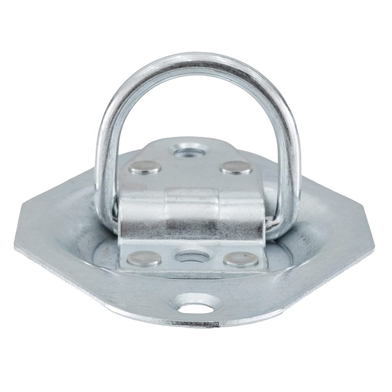 RecPro RV Surface Mount D-Ring Tie Down Anchor Rope Ring