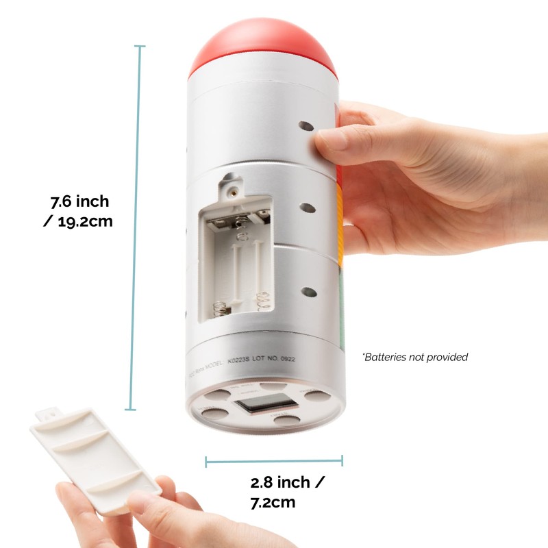 KADAMS Visual Timer for Kids with Audio Pre-Alarm - Traffic