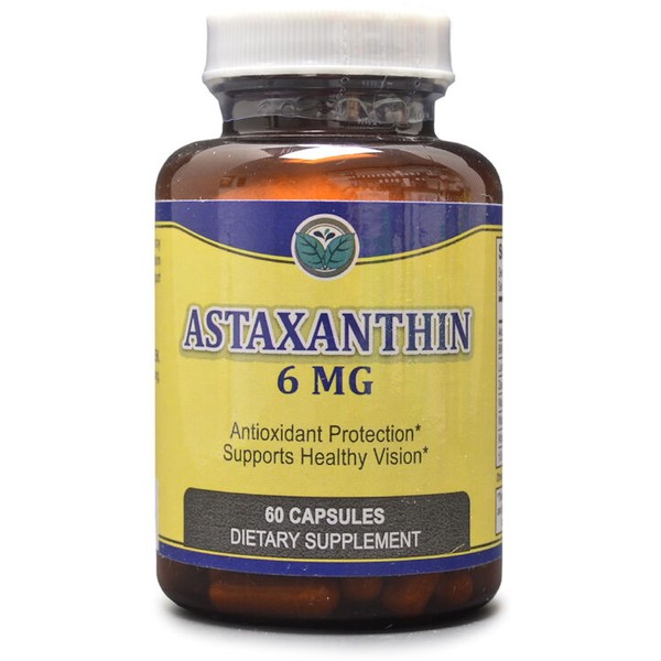 Astaxanthin Supplement Helps for Healthy Vision Made in USA