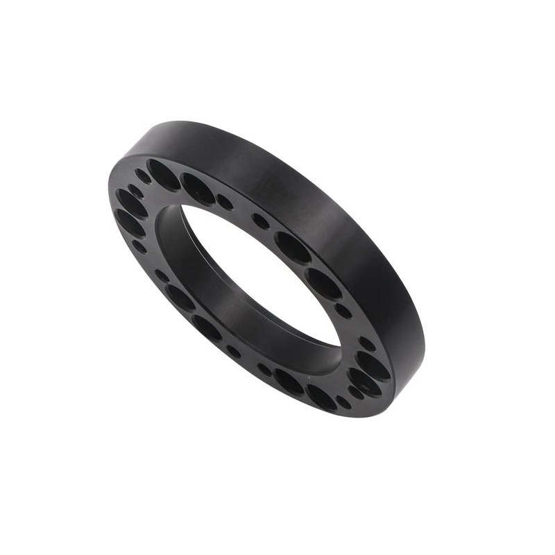 HARIFOGER Black 12.5mm 1/2'' Steering Wheel Adapter Spacer Elevator Compatible