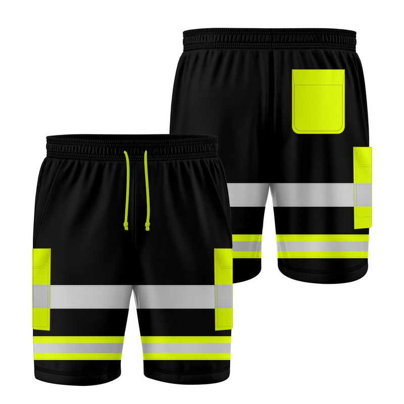 mymixtrendz Mens Reflective High Visibility Hi Viz Safety Work Wear