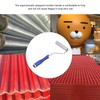 30x125mm Aluminium Alloy Fiberglass Roller Durable Bubble Paddle Tool Laminating