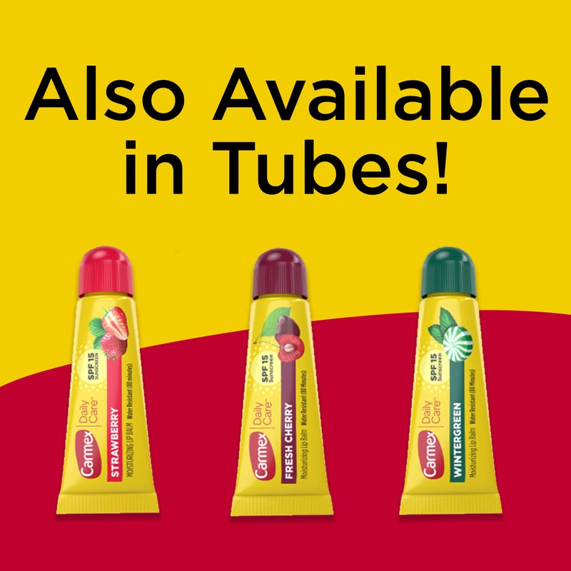 Carmex Daily Care Moisturizing Lip Balm Pack, Lip Balm With