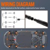 MICTUNING 8Pcs RGB LED Rock Lights Car Underglow Underbody Neon
