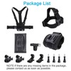 PellKing Accessories Kit for Insta360 X5, Chest Mount Head Strap