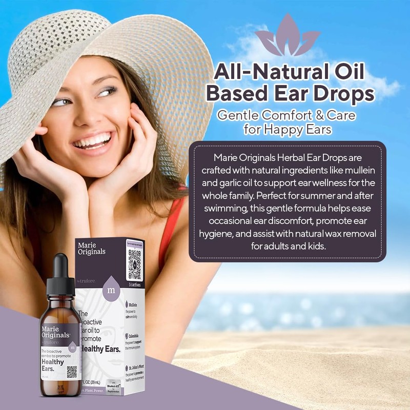 Marie Originals Marie Originals Natural Ear Oil Drops | Mullein