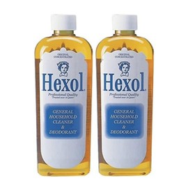 Hexol Concentrated General Household 16Fl oz High Pine Oil Content Heavy Duty Cleaning Cleaner and Deodorant (2 Packs) (2 Items)
