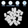 sourcing map 100Pcs 0.39"x0.67" Hinge Dowels, Plastic Dowel Insert for