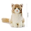 YAIRYANGTZE Plush Cat Toys Stuffed Animal Toy Cute Realistic Maine