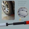 Carbon Fiber Folding Blind Walking Stick with Rolling Tip (One
